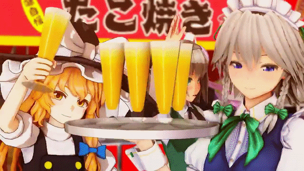 gif部分 pudding老师制作了妖梦与四