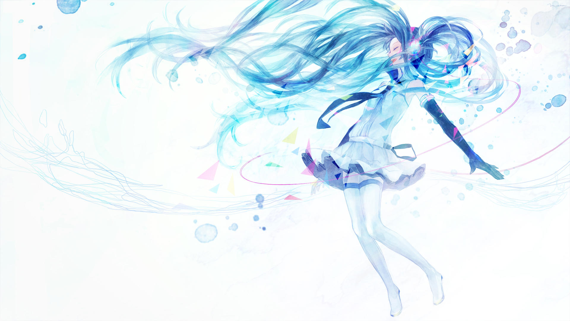 1920x1080初音未来,1920x1080电脑壁纸鬼刀 初音未来壁纸2
