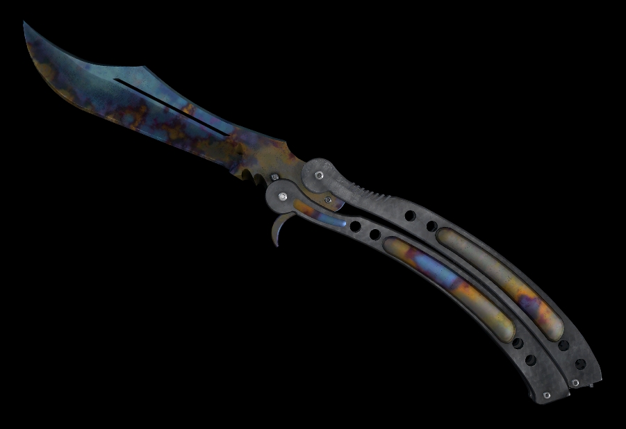 蝴蝶刀—表面淬火(屎)