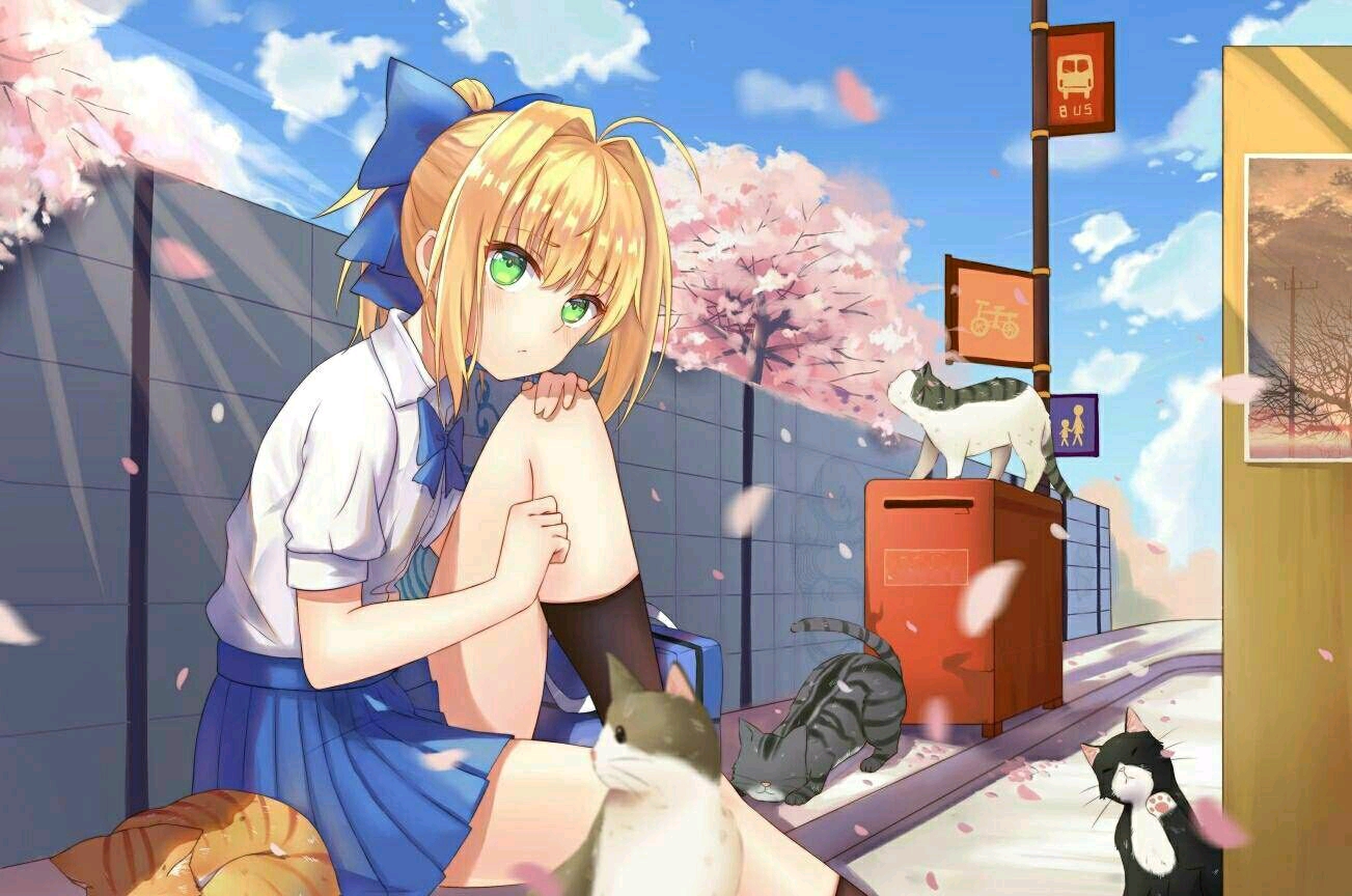 saber亚瑟阿尔托利亚潘多拉贡唯美壁纸头像