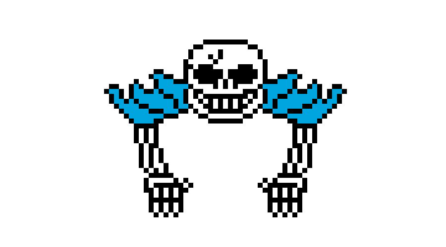 [undertale au] 来了!au像素图![部分sans]