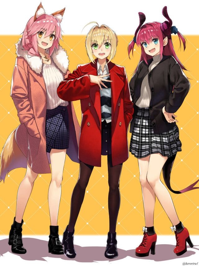 no.11 尼禄&龙娘&玉藻前