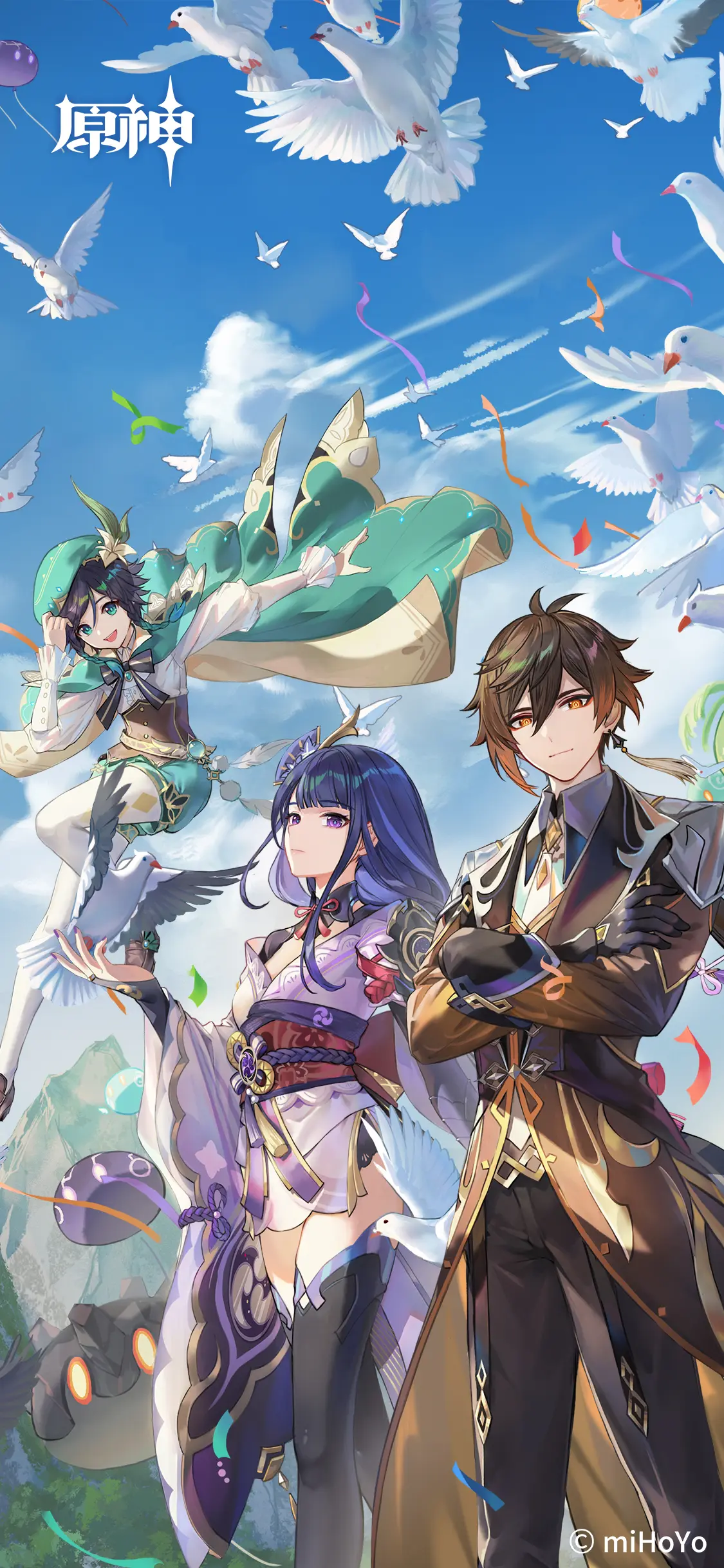 原神 官方壁纸大合集 （原画/活动图/人物等）