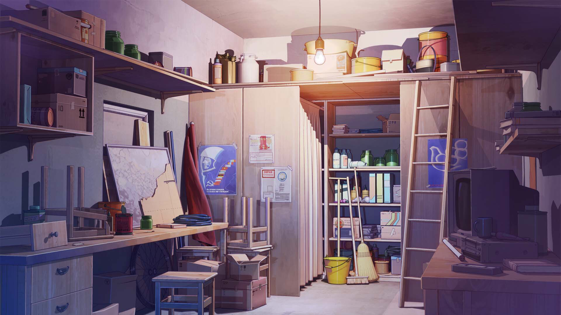 动画 动漫杂谈 画师arsenixc眼中的温馨背景(合集)