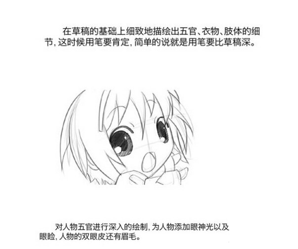 零基础初学入门画漫画q版