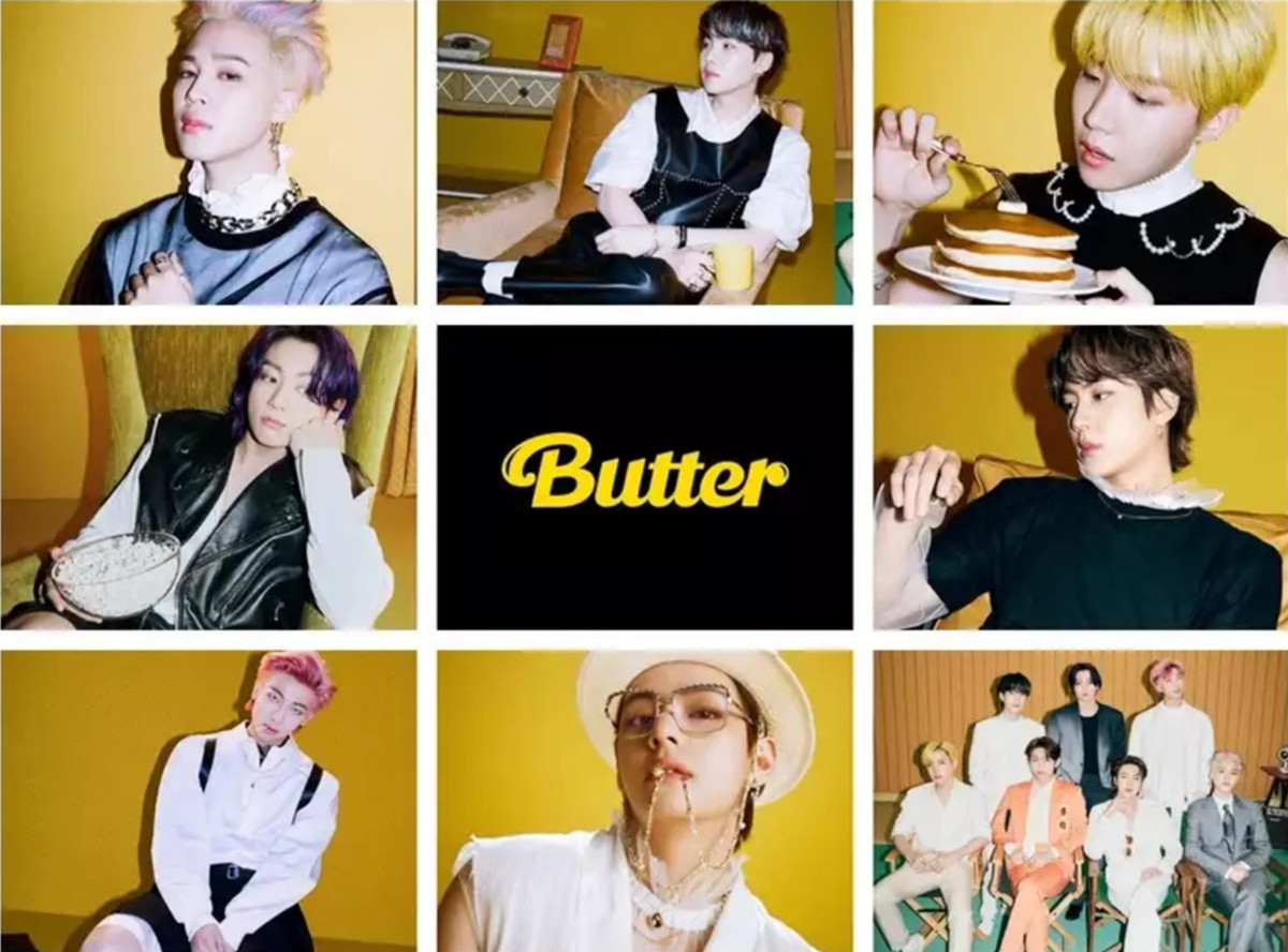 bts实体cd价格约175元,里面包含一首新歌!如何评价《butter?