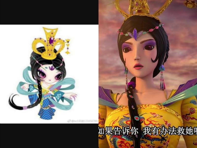 当《叶罗丽》的仙子都变成q版的后,冰公主变可爱,亮彩图片