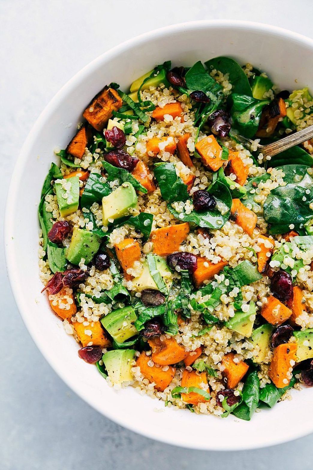 红薯藜麦沙拉 roasted sweet potato quinoa salad