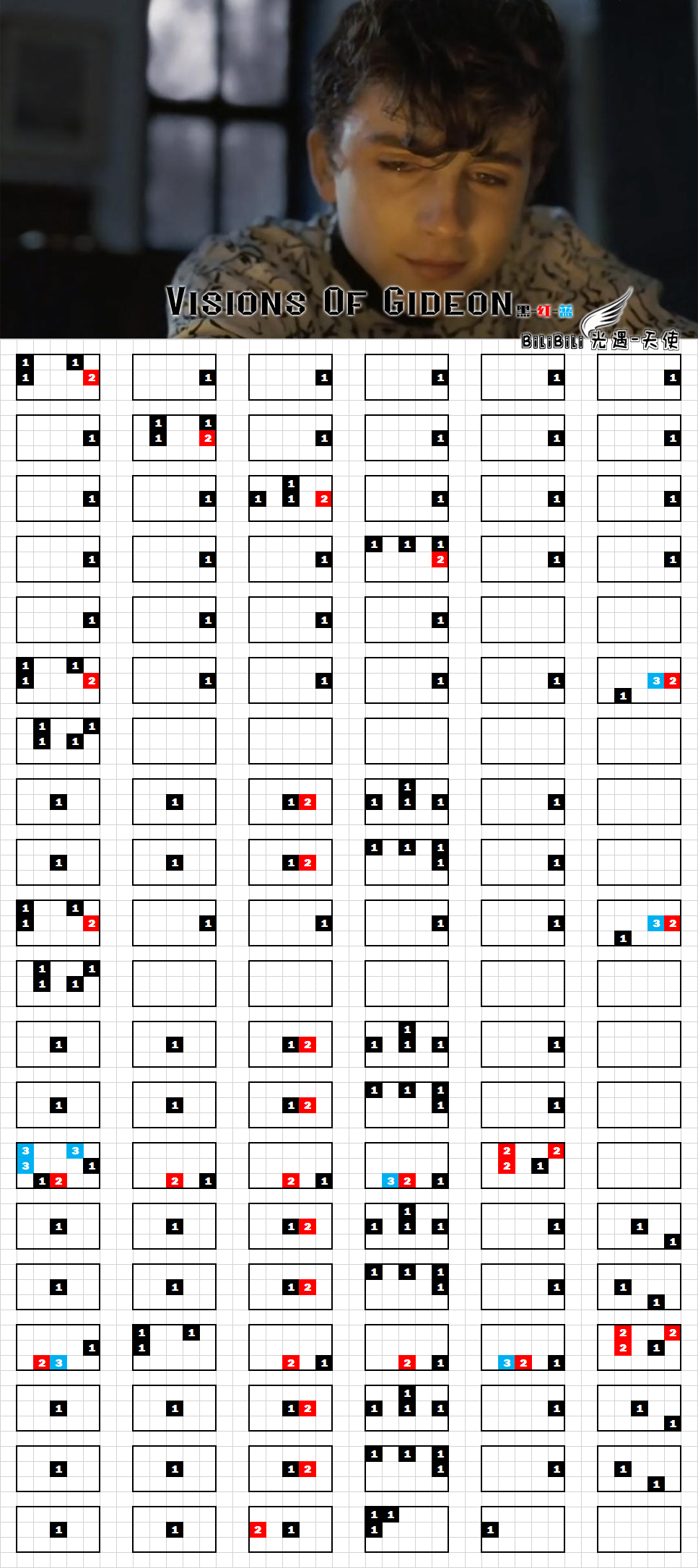 visions of gideon简谱,eastofeden简谱数字 光遇琴谱《visions of gideon》