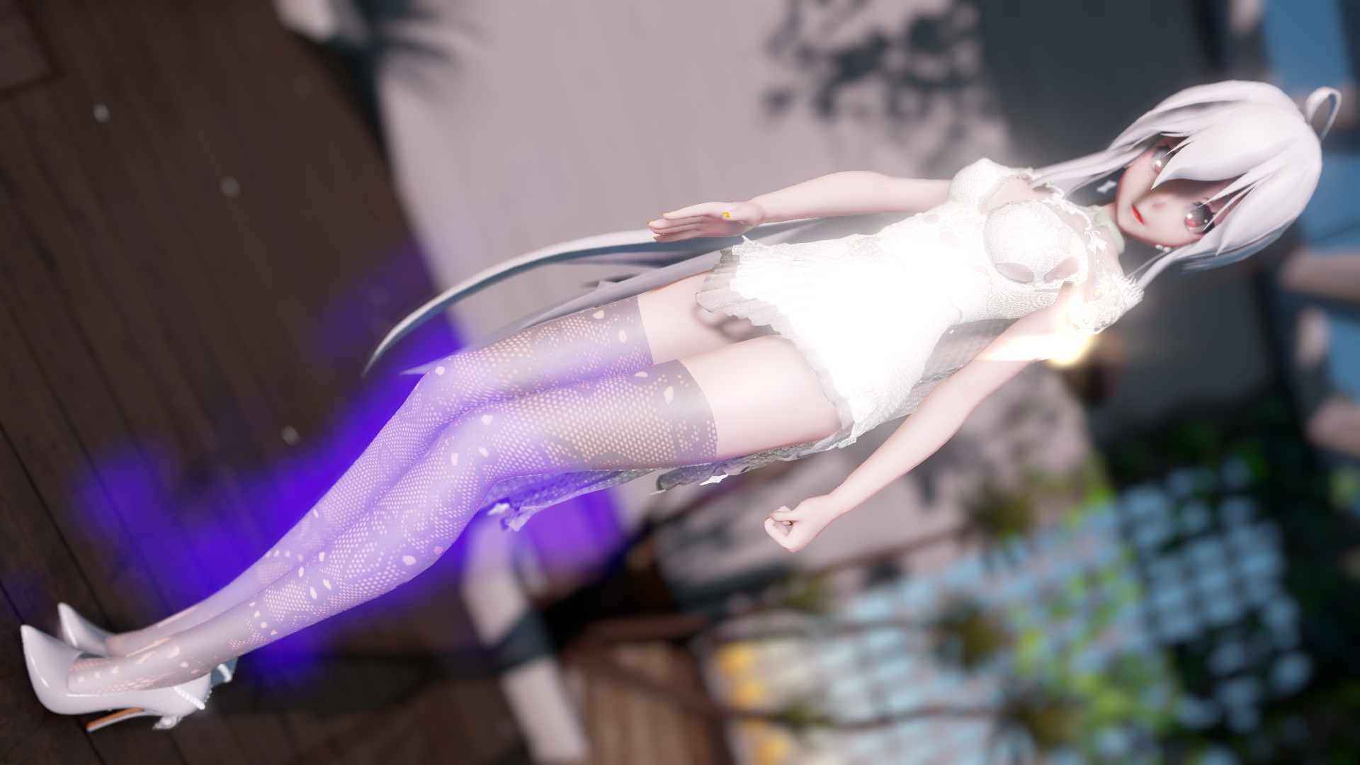 【mmd】弱音:身穿蕾丝战甲,谁敢与我一战!girls 第六部分图片!