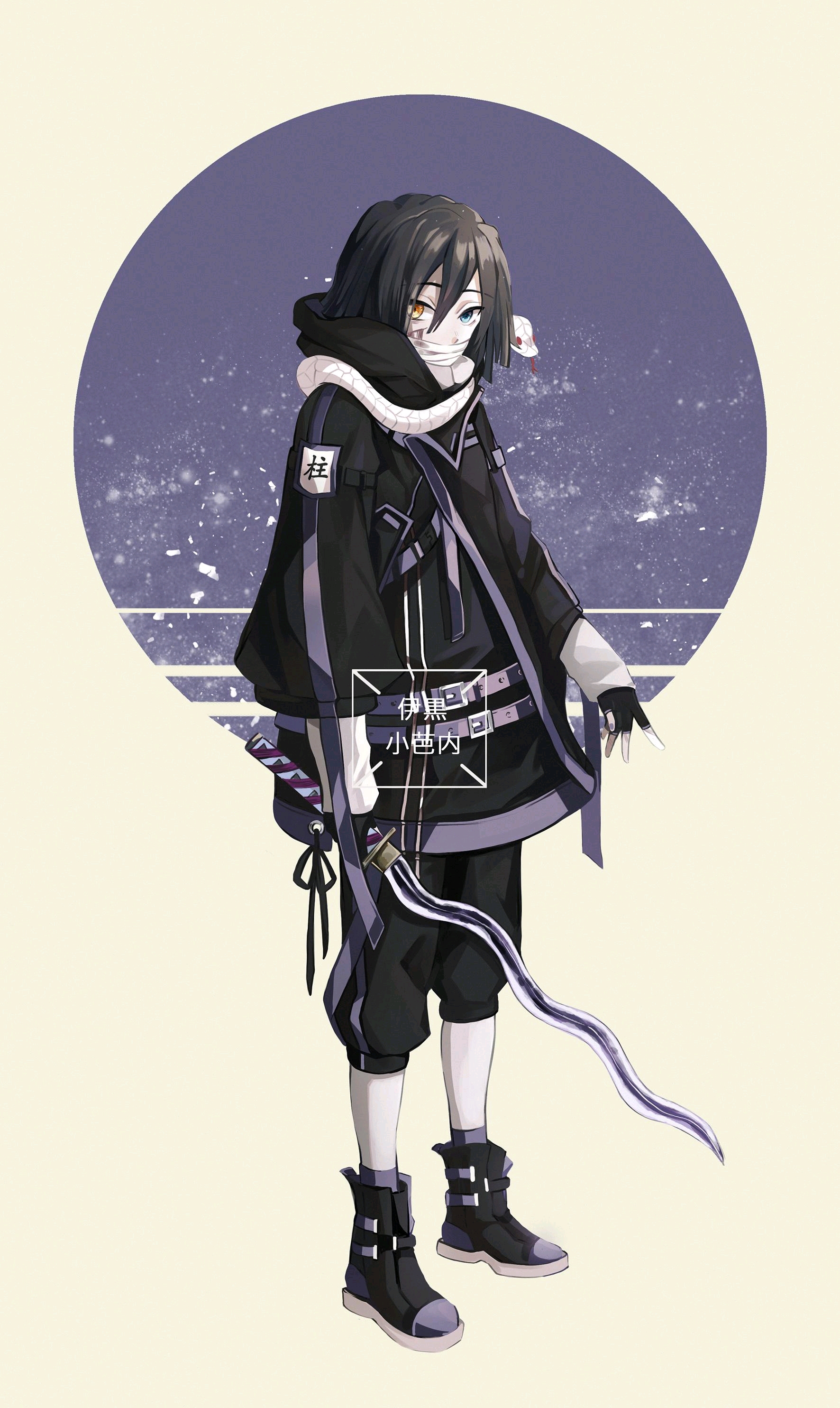 动画 动漫杂谈 画师设计《鬼灭之刃》现代战斗服,蝴蝶忍甜美可爱,善逸