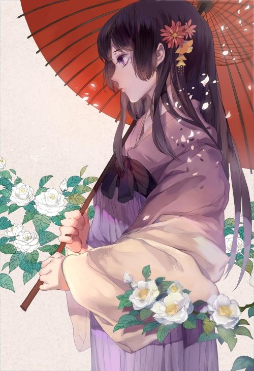 古风二次元高清美女
