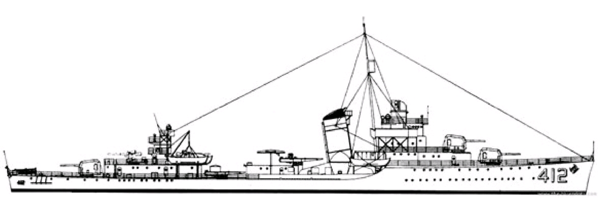 美国海军驱逐舰介绍(三)-索莫斯级,本汉姆级,西姆斯级