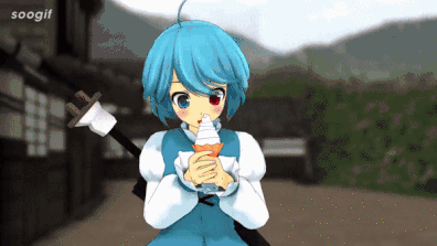 pudding老师制作了妖梦与四季的动图.