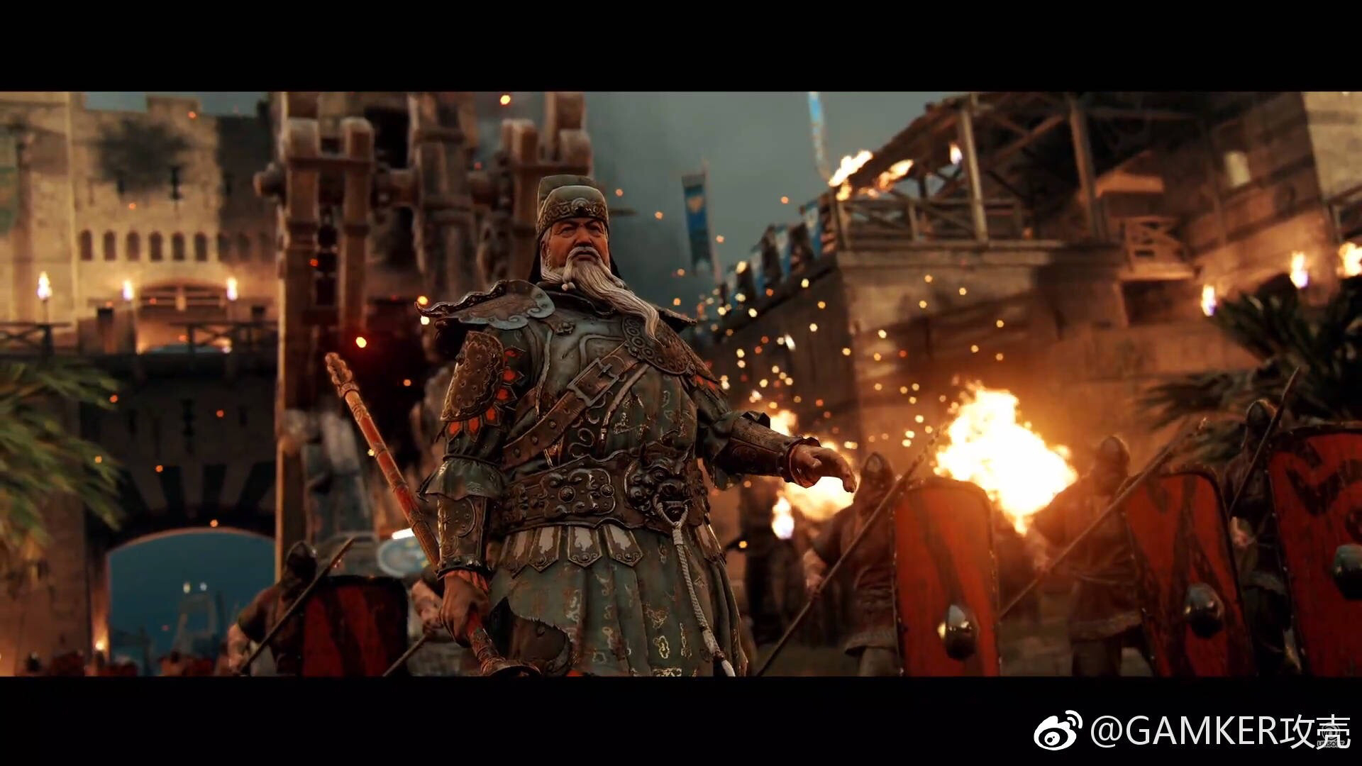 荣耀战魂新dlc"行军之焰"发布.新增四种中国武将.