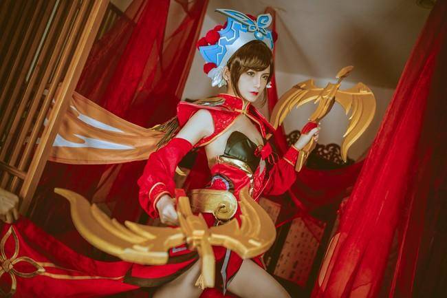 cosplay cos 二次元 美女 美少女 女神 性感 萌妹子 霸王别姬 王者