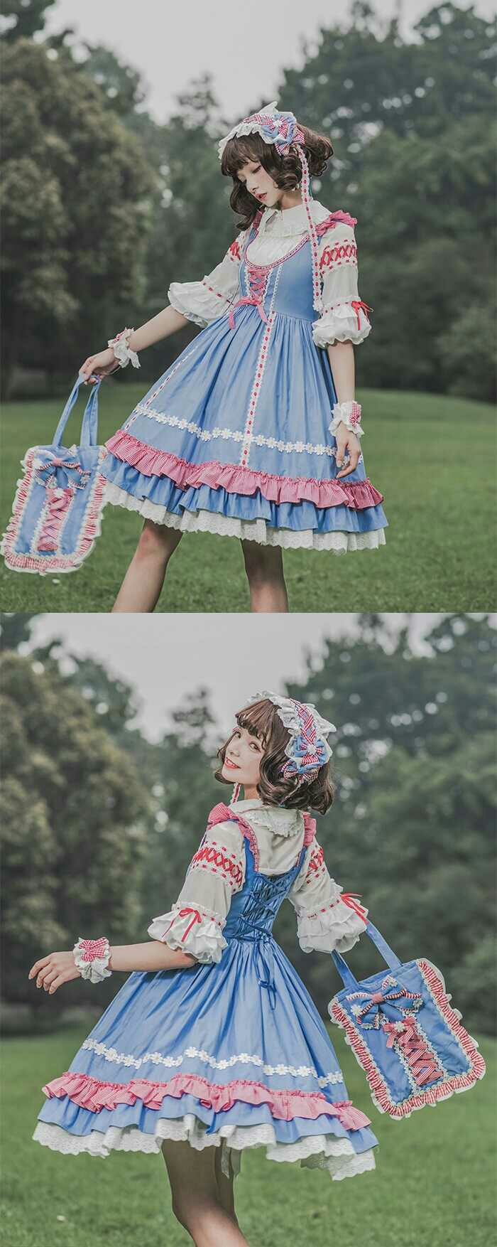 【lolita推荐】吃我这个安利,吹爆这条神仙田园风的lo