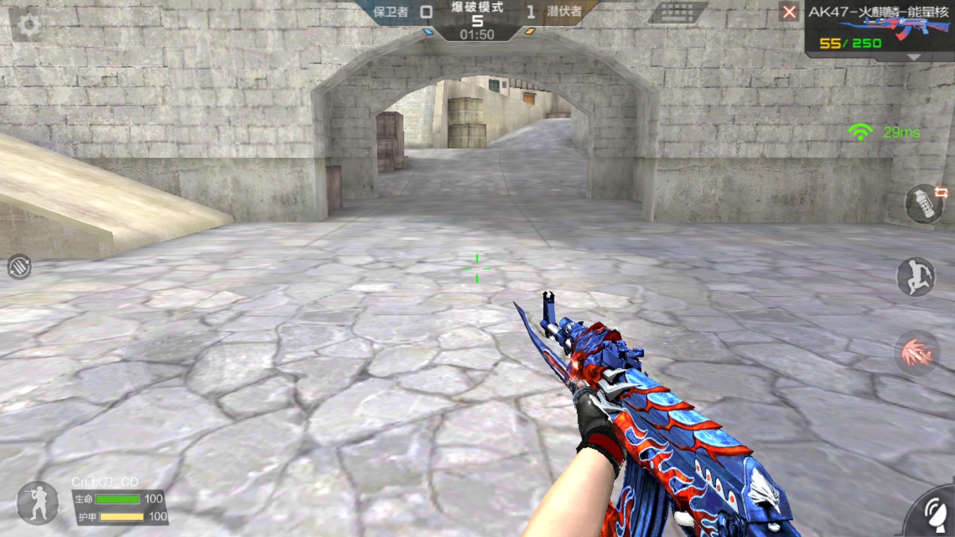 CF手游所有武器第一人称截图(第二期英雄篇①)