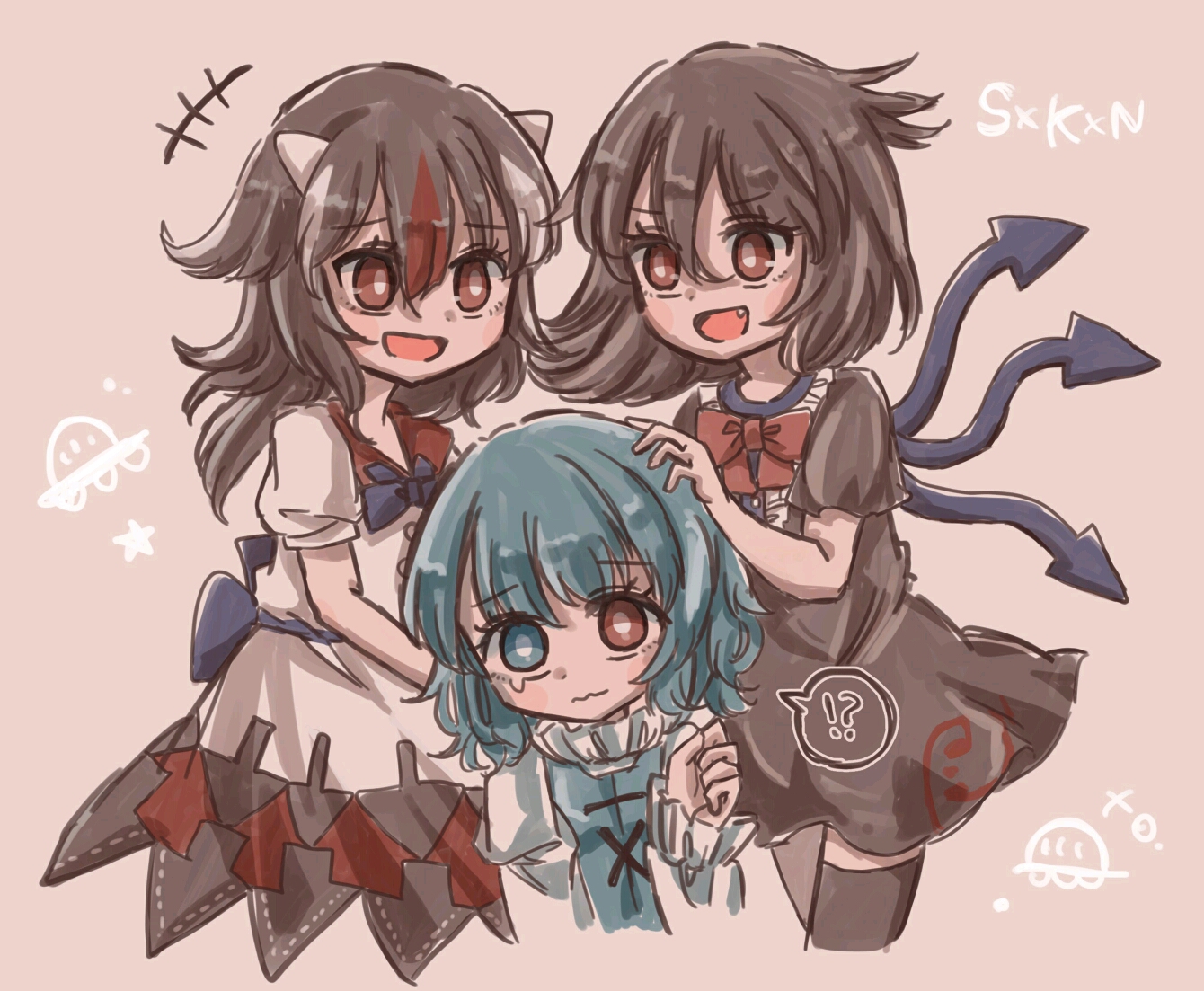 鬼人正邪&多多良小伞&封兽鵺