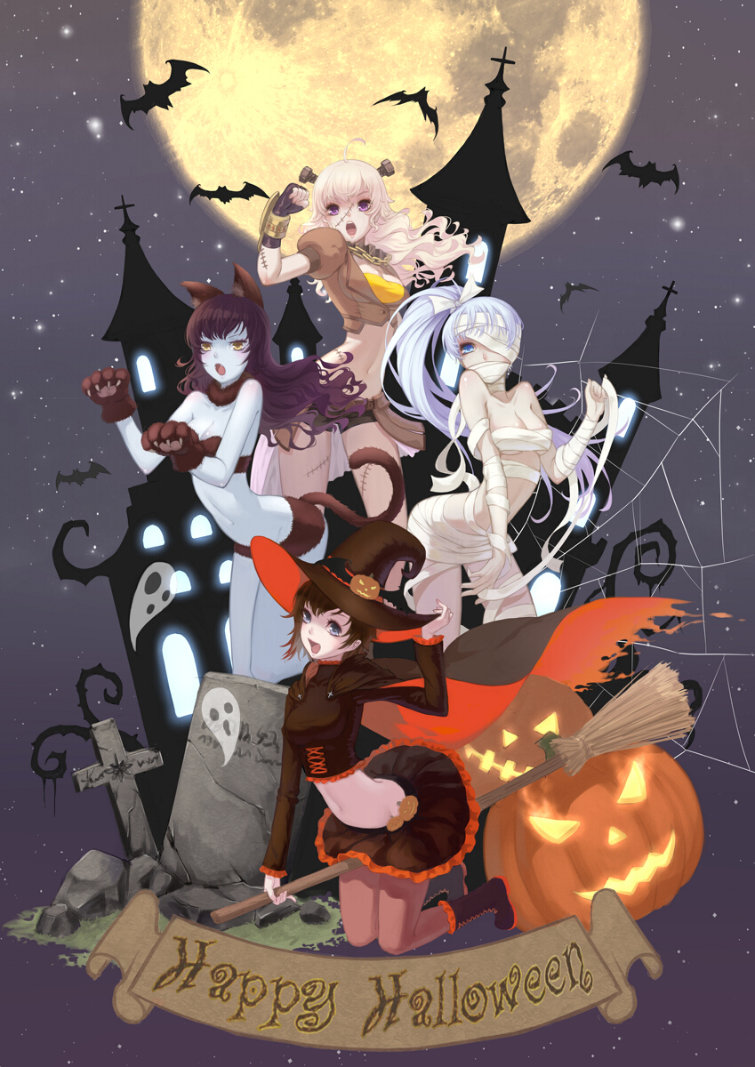 动画 动漫杂谈 【rwby】精美人物图包 (万圣节篇) 注意!