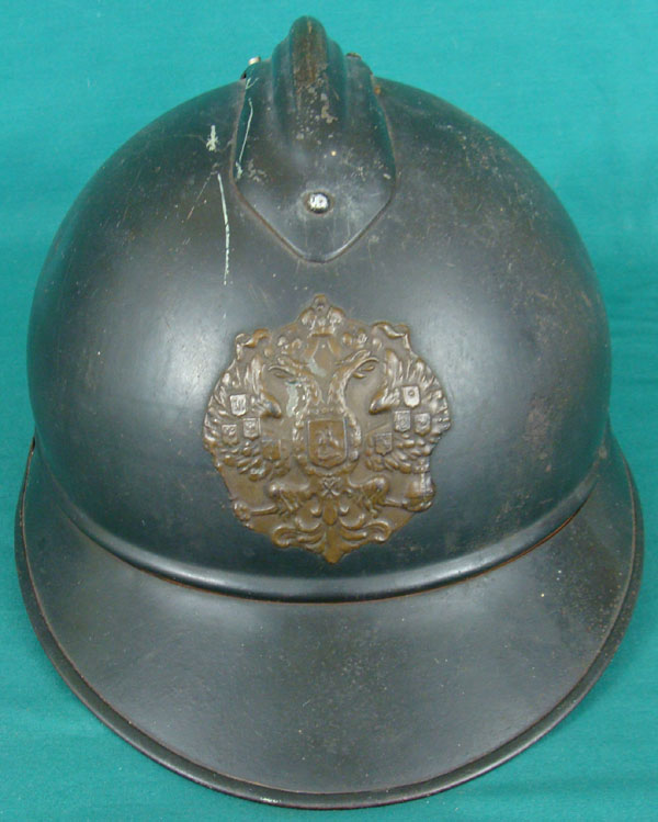 m15亚德里安钢盔配上沙皇徽章.