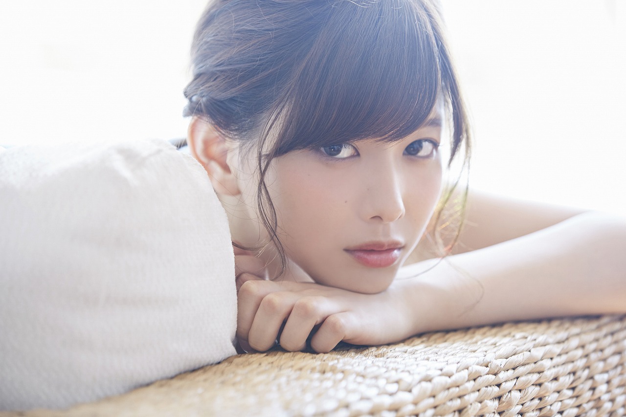 清纯系美少女军团欅坂46杂志写真连载之渡边理佐(渡邉