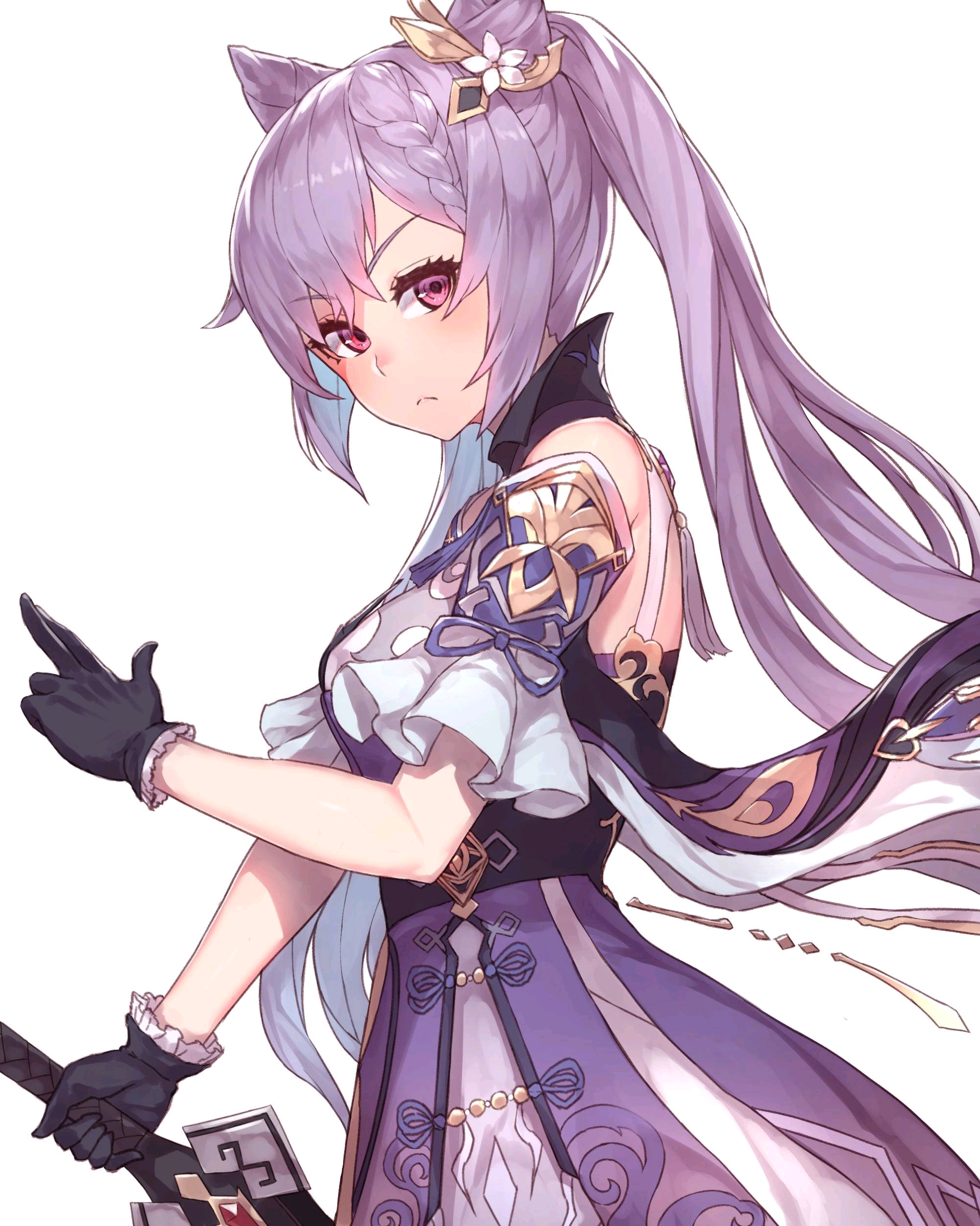 原神高清壁纸·刻晴美图(20)