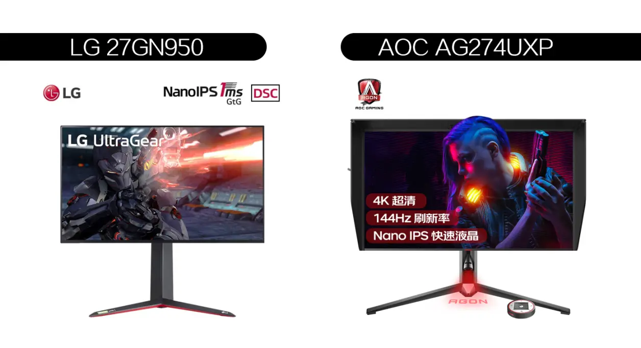 为什么3090一定要选4K/144Hz显示器,AOC AG274UXP实测