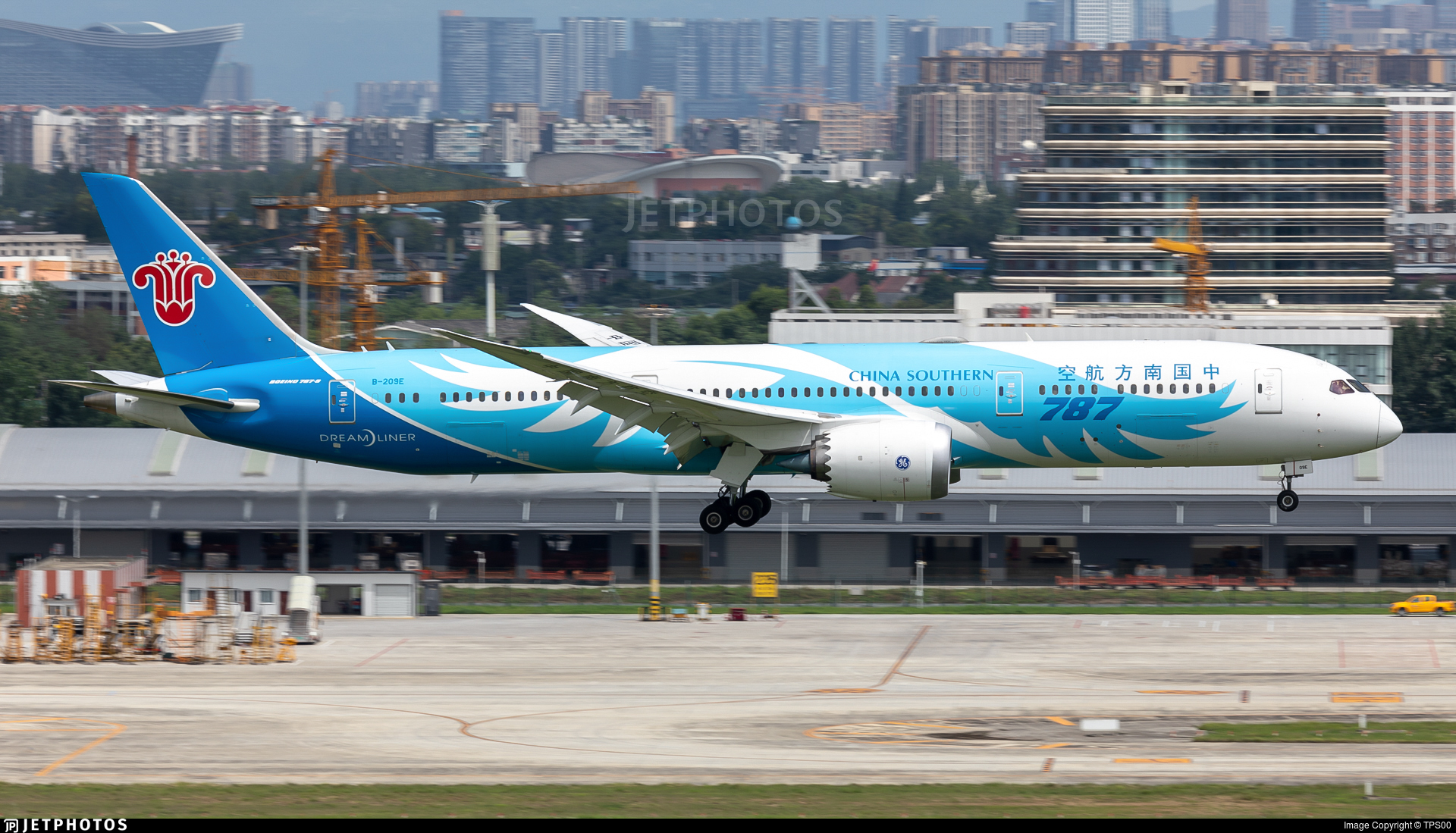 南航波音787-9 b-209e