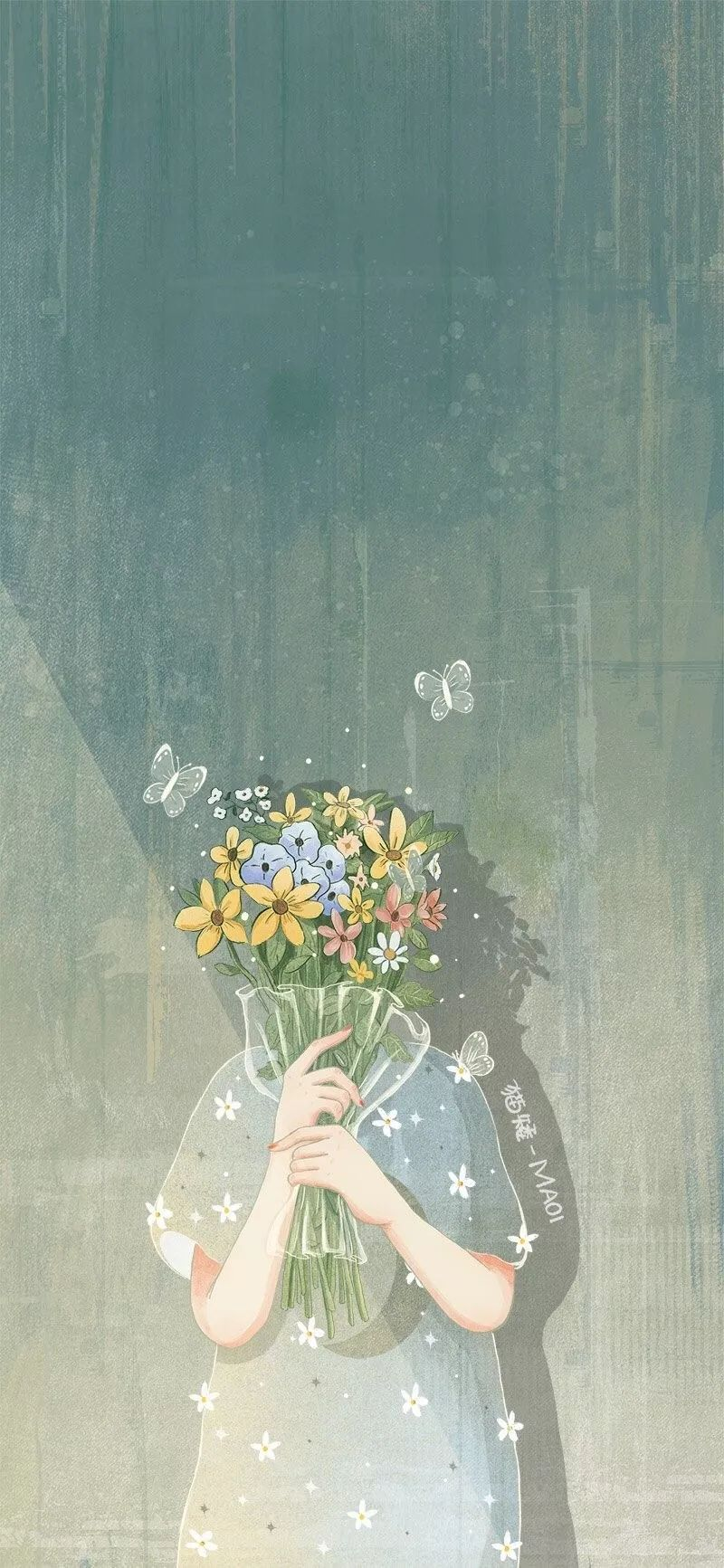 画师收藏馆|梦幻般治愈系插画壁纸 by中国广东插画师:猫矮_maoi 2020