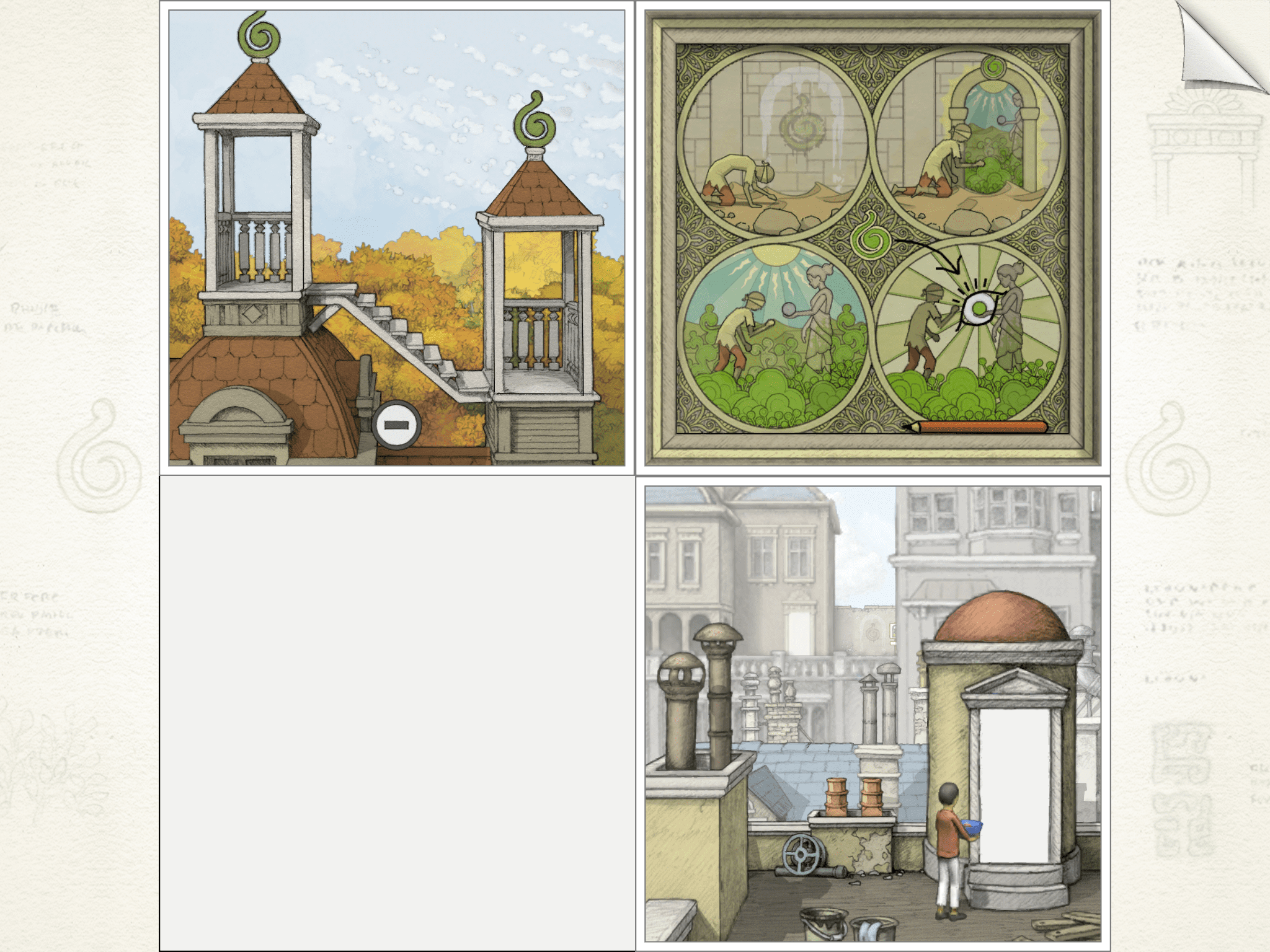 付费手游推荐介绍 画中世界 gorogoa(ios/android)