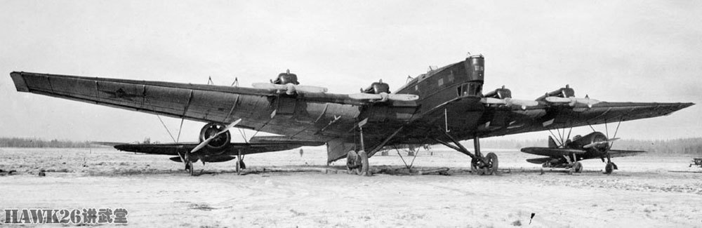 90年前 苏联tb-3四发轰炸机首飞成功 曾来到中国参加抗日战争