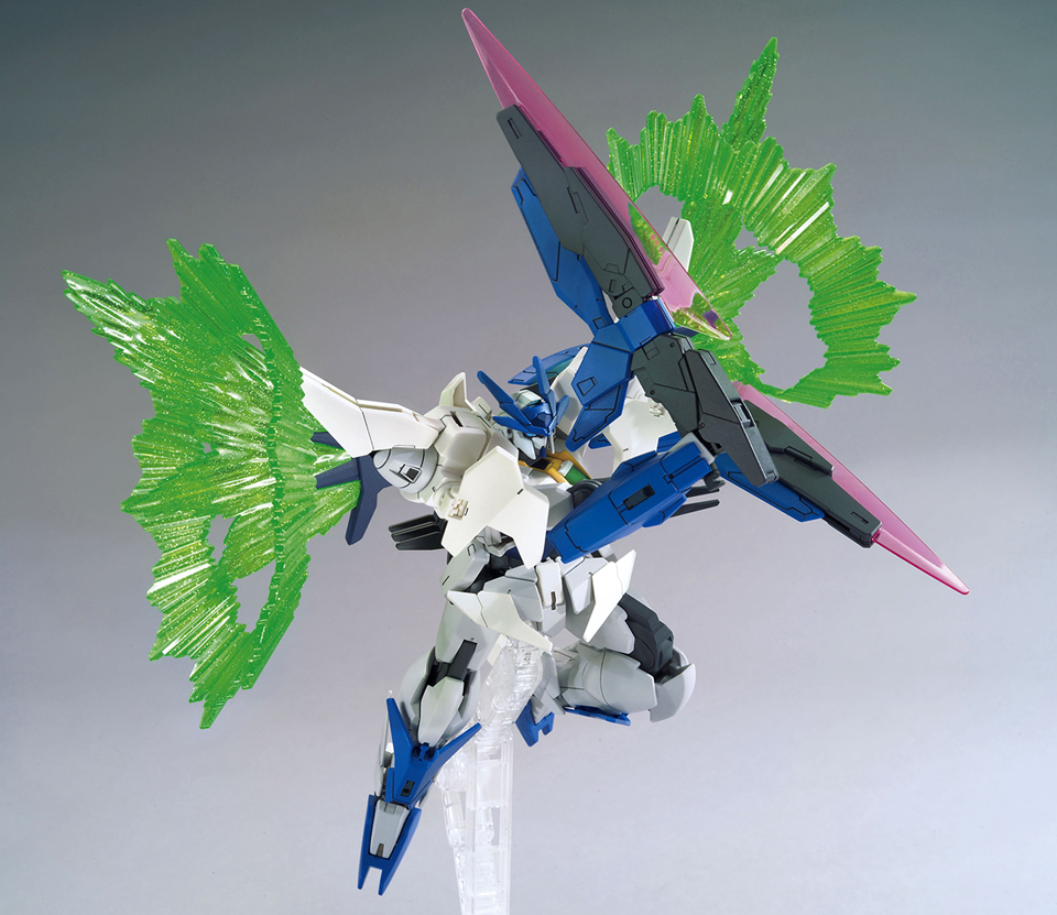 hg gn-0000dvr/sm 天翔型00高达莫比乌斯式明日发售!