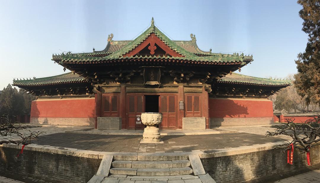 正定县隆兴寺摩尼殿,建于北宋皇佑四年(1052年)