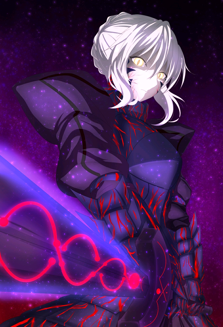 p站美图搬运第十三期——saber alter(fate)