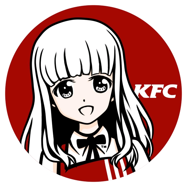 分享一组kfc动漫头像