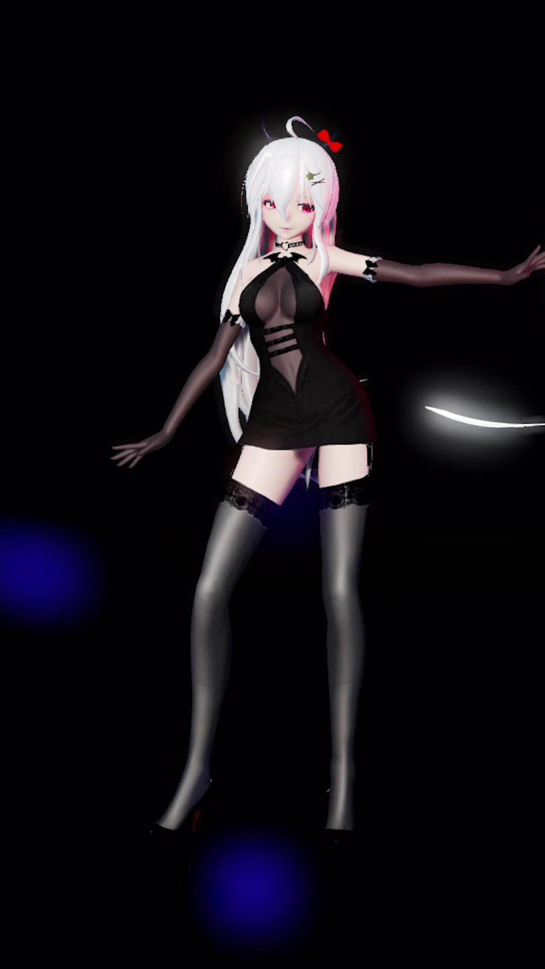 【mmd】吸血鬼弱音away from you - by strov竖屏版 第一部分图片!