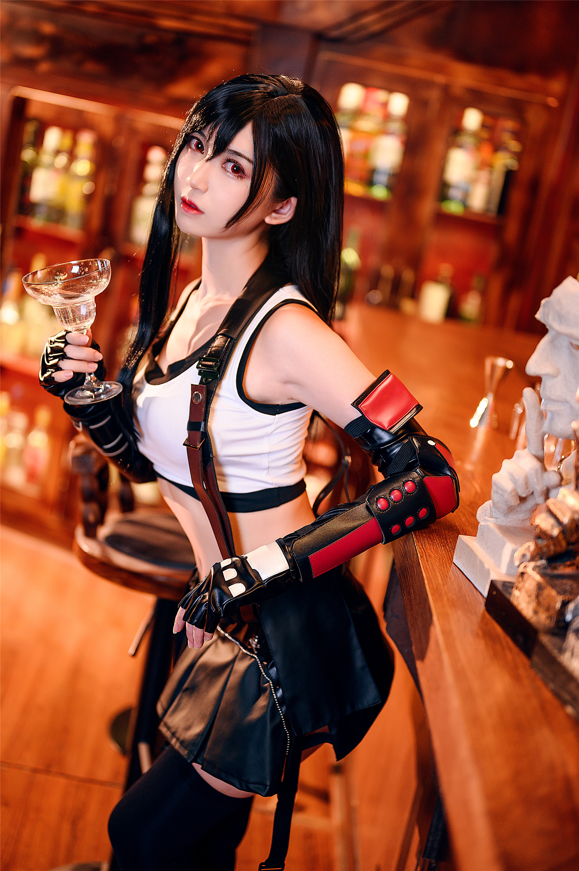 cosplay蒂法,我要把游戏再玩一遍