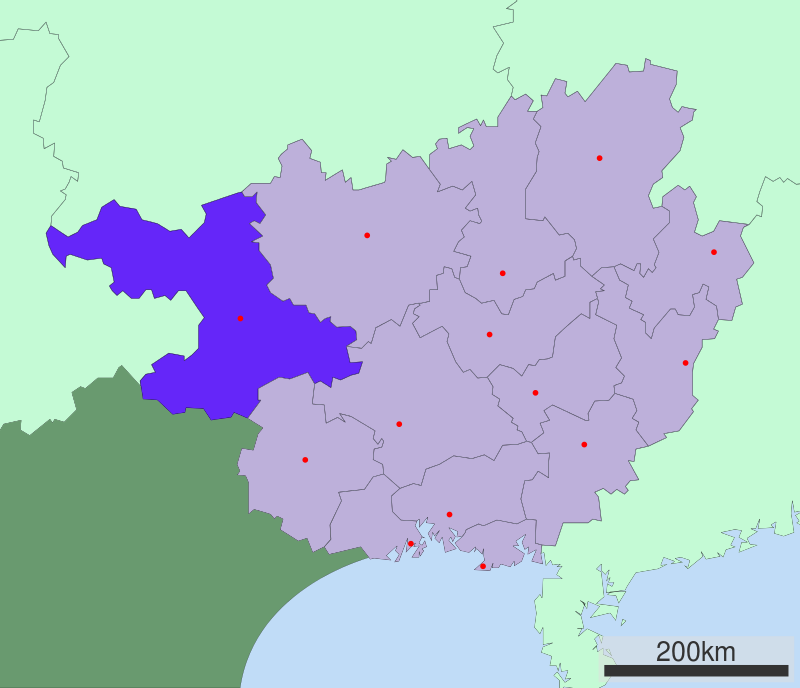 【地理/行政区划】3-9.中华人民共和国-广西壮族自治区