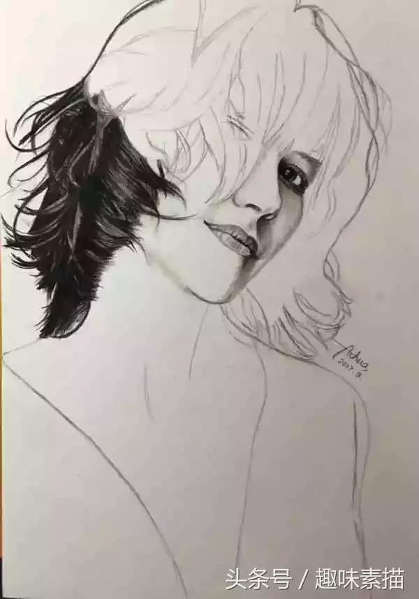 「素描教程」苏菲·玛索素描炭笔画教程