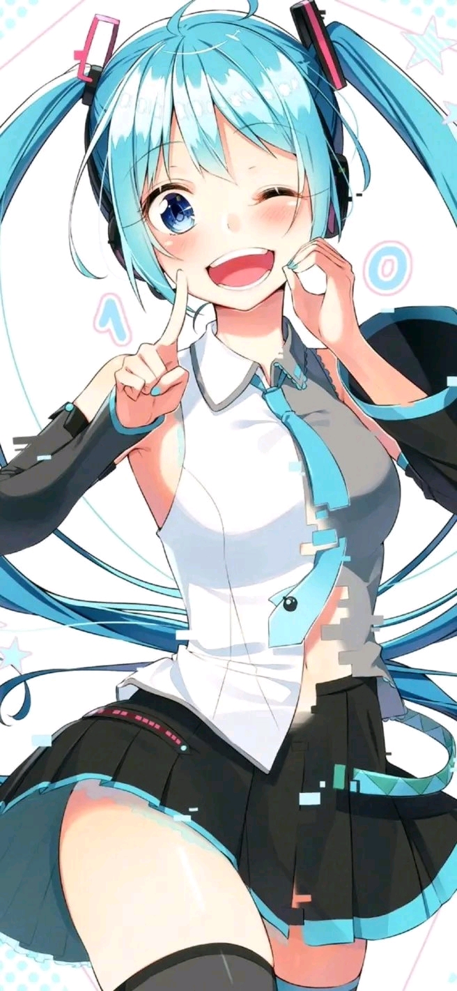 【二次元壁纸】no.2:初音未来竖屏壁纸