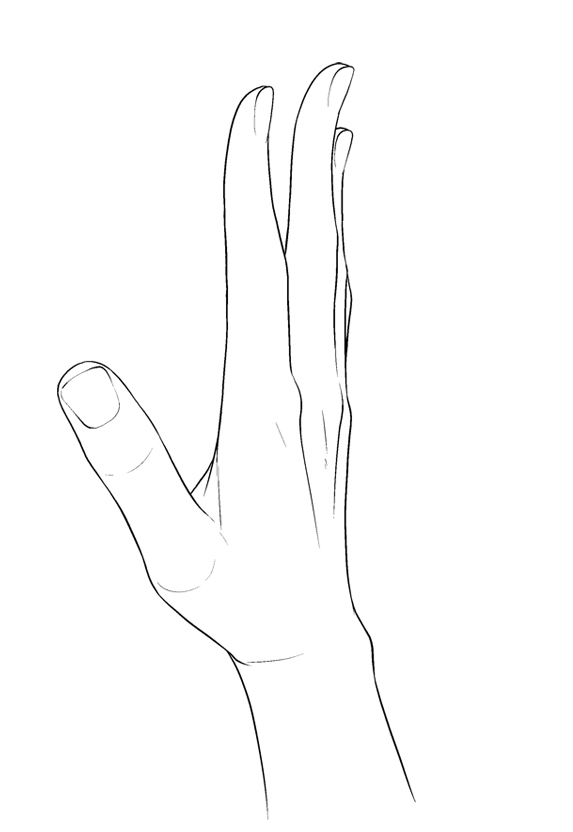 手部画法400张(六)