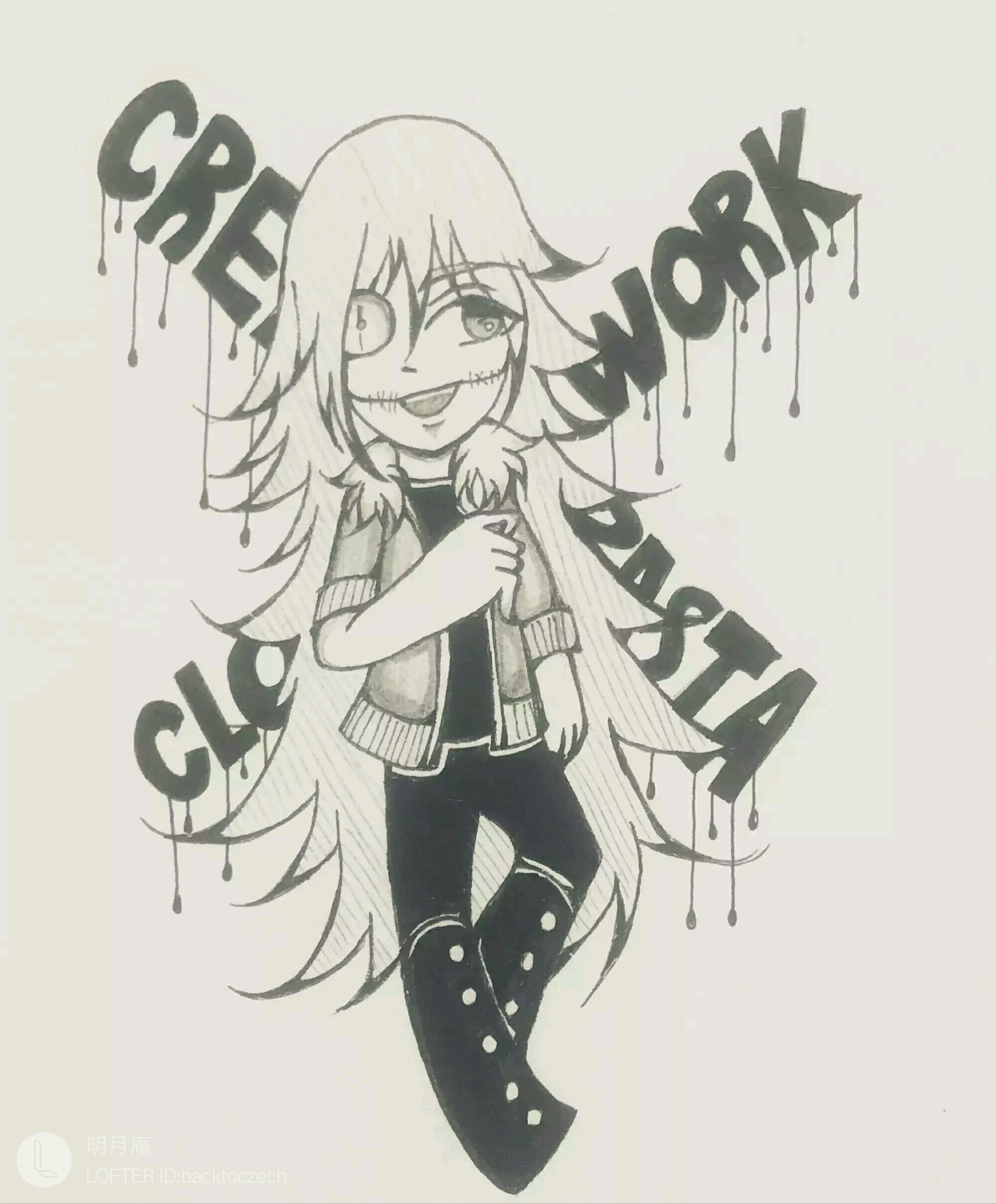 creepypasta clockwork,creepypasta sally creepypasta角色图集clockwork