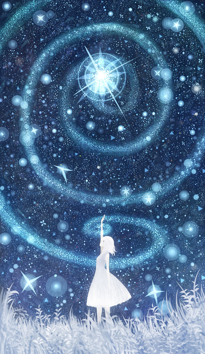 手机壁纸|二次元治愈系小清新插画 第二期 by:b站盐泽