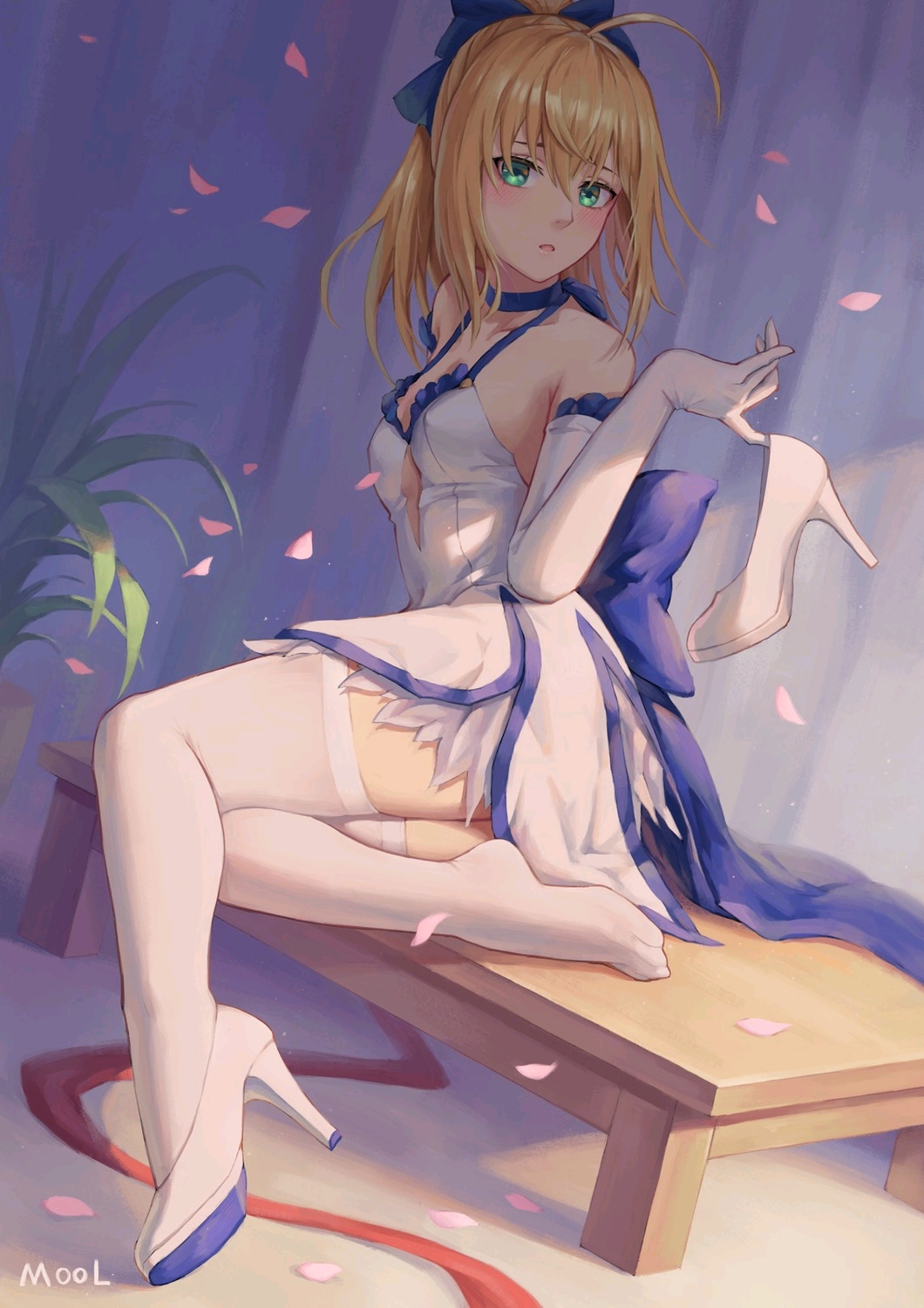 动漫人物系 fgo 吾王saber! 高清壁纸精选(1)