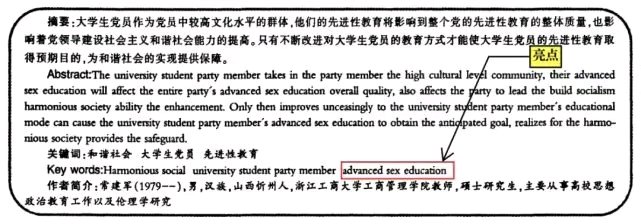 摘要关键词怎么写 B站
