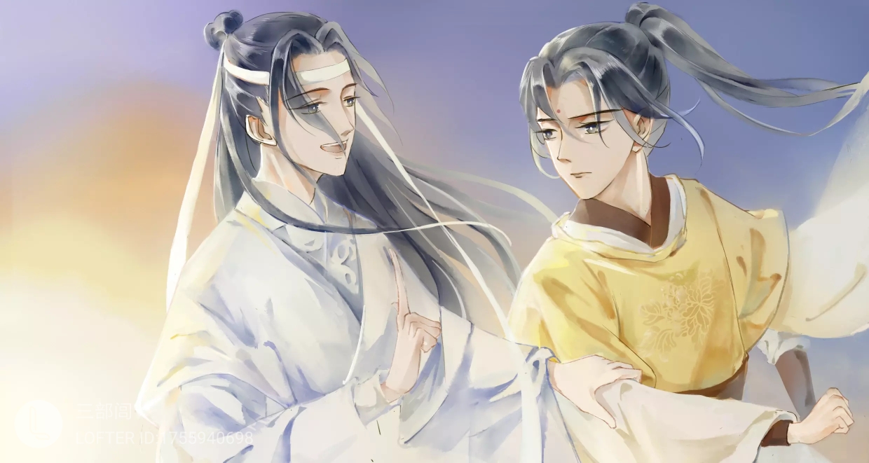 魔道祖师大小姐追凌金凌美图集一家人就是要整整齐齐