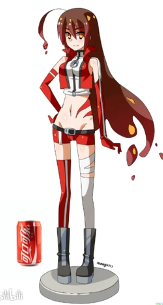 娘化可口可乐