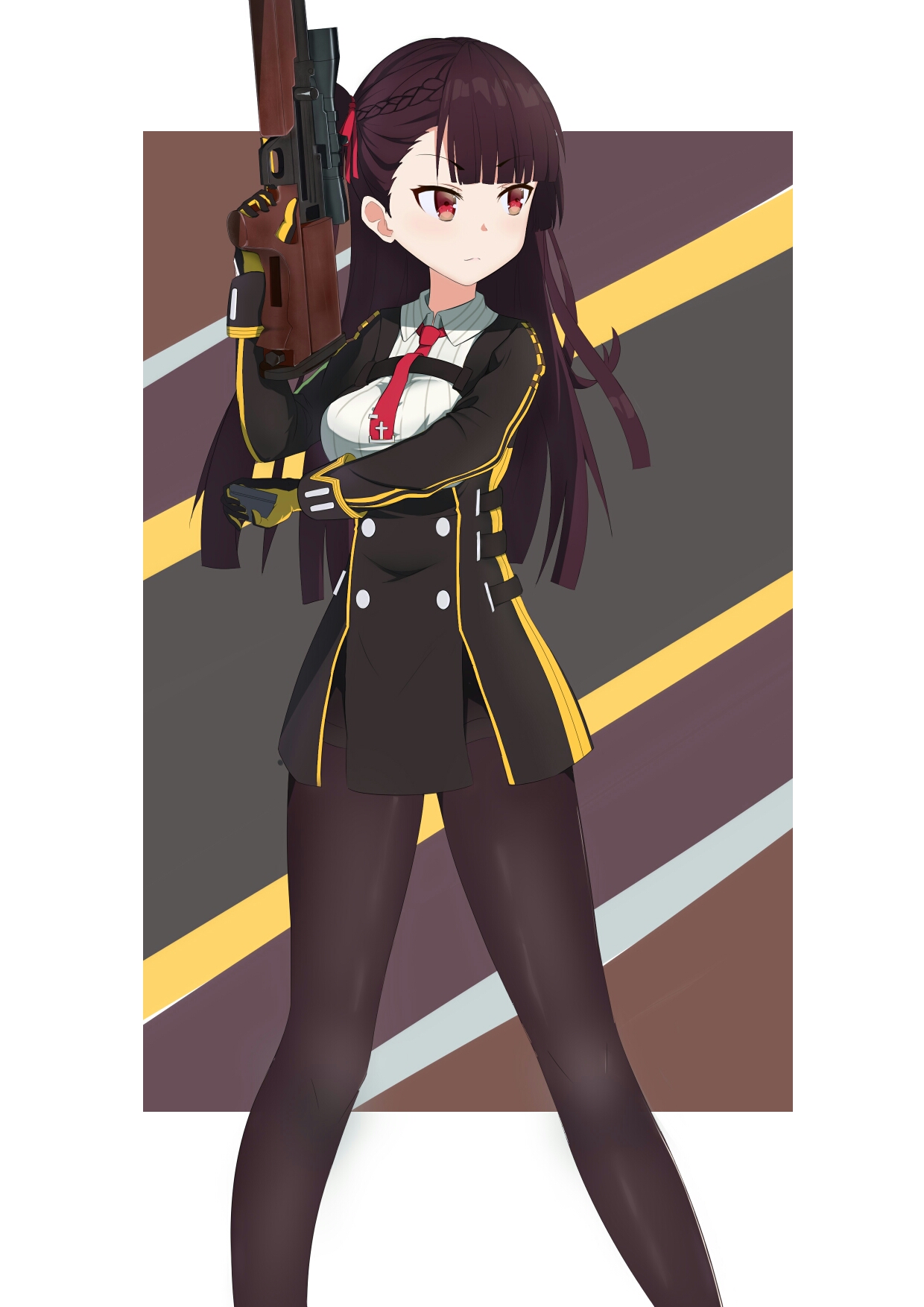 【少女前线】插图 wa2000