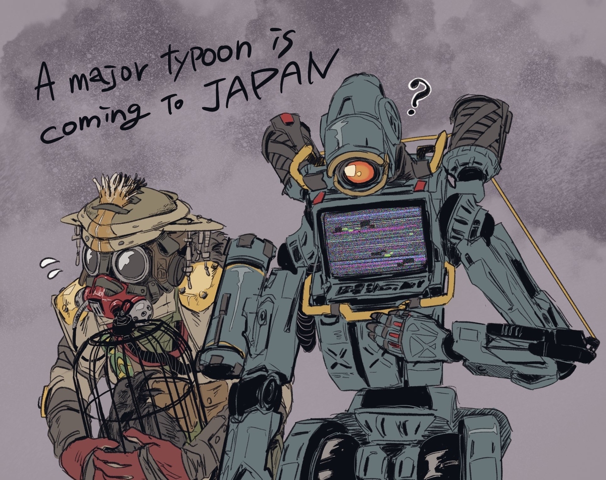apex英雄-apex同人画#19 机器人(by:邪神y)